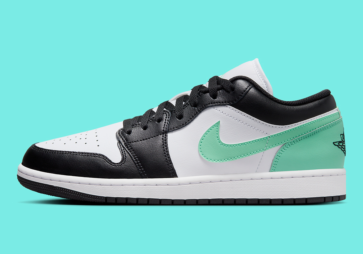 Air Jordan 1 Mid và Air Jordan 1 Low 'Green Glow': Sự Lựa Chọn Độc Đáo - 3
