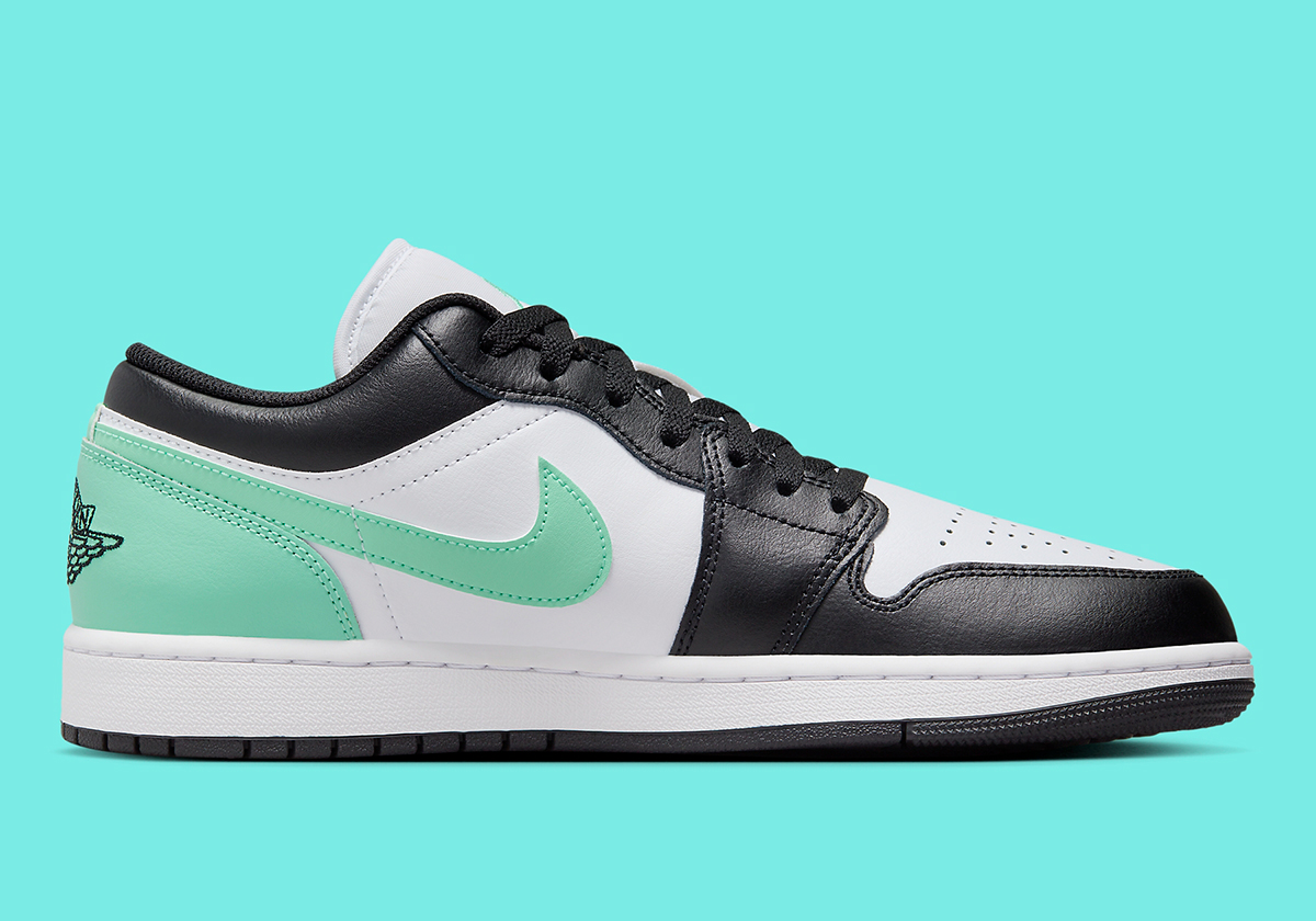 Air Jordan 1 Mid và Air Jordan 1 Low 'Green Glow': Sự Lựa Chọn Độc Đáo - 4