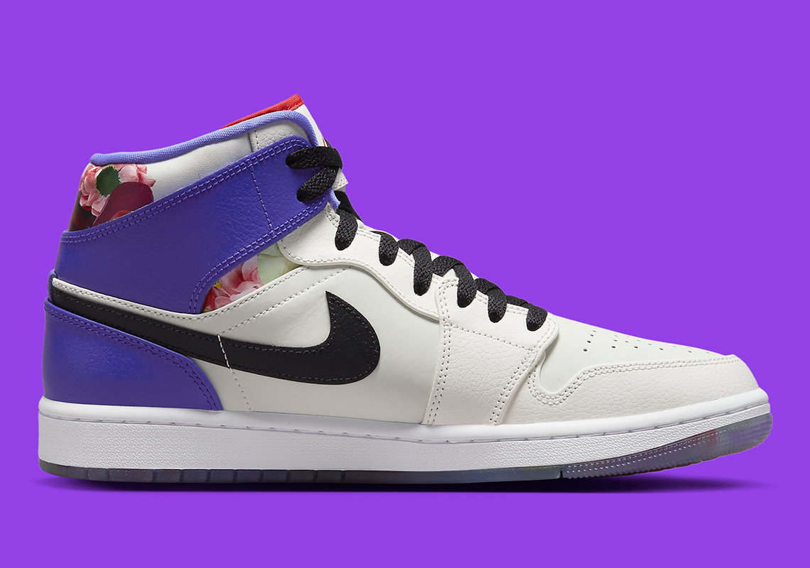 Air Jordan 1 Mid Valentine's Day Flowers sẵn sàng cho Valentine 2023 - 4