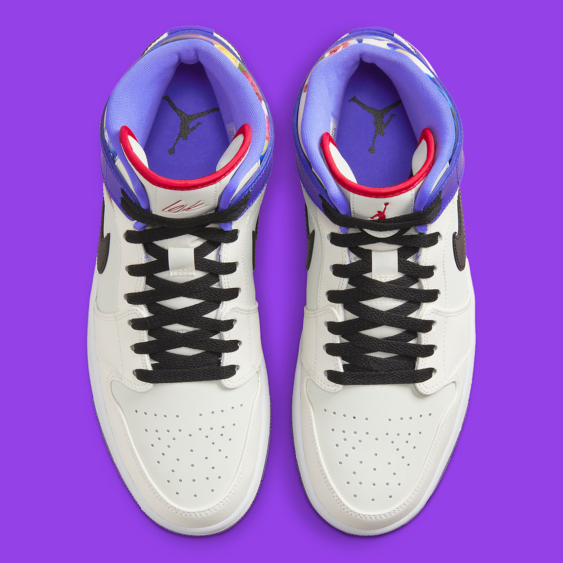 Air Jordan 1 Mid Valentine's Day Flowers sẵn sàng cho Valentine 2023 - 5