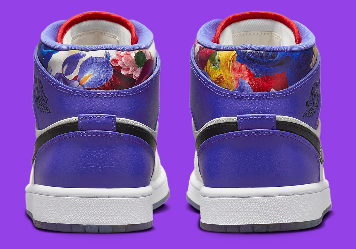 Air Jordan 1 Mid Valentine's Day Flowers sẵn sàng cho Valentine 2023 - 6