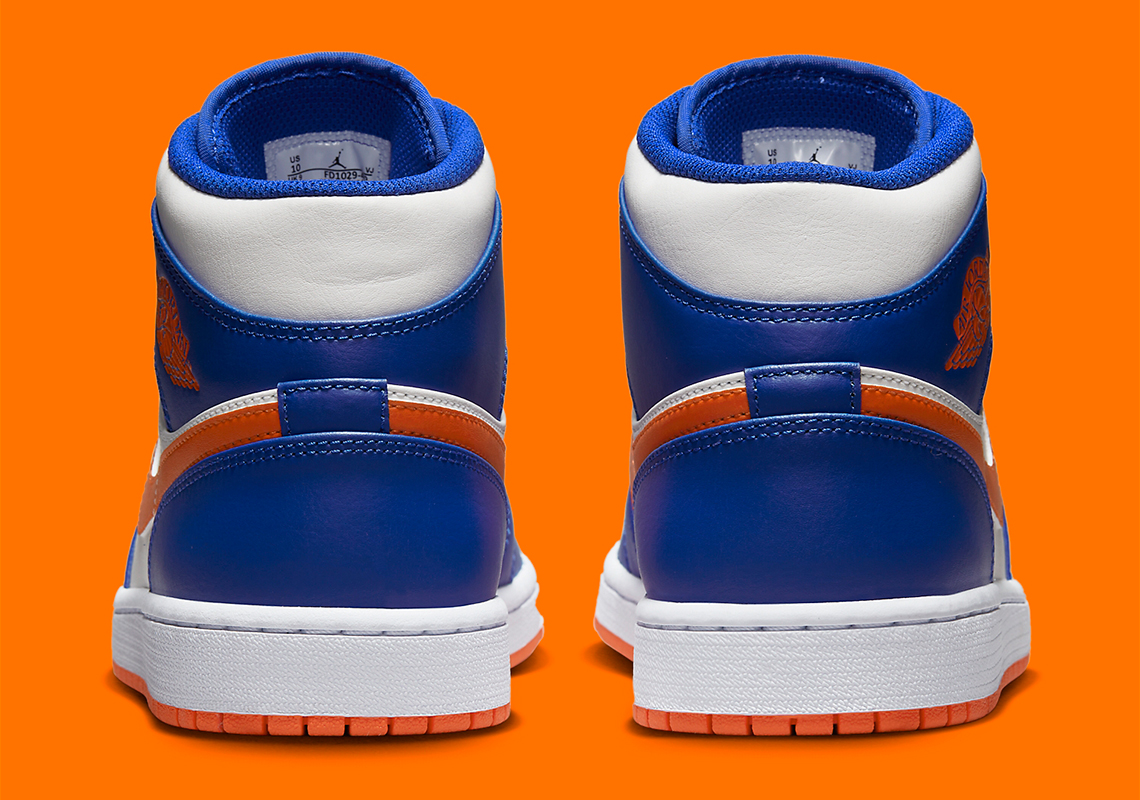 Air Jordan 1 Mid xuất hiện với màu sắc thân thiện với Knicks - 5