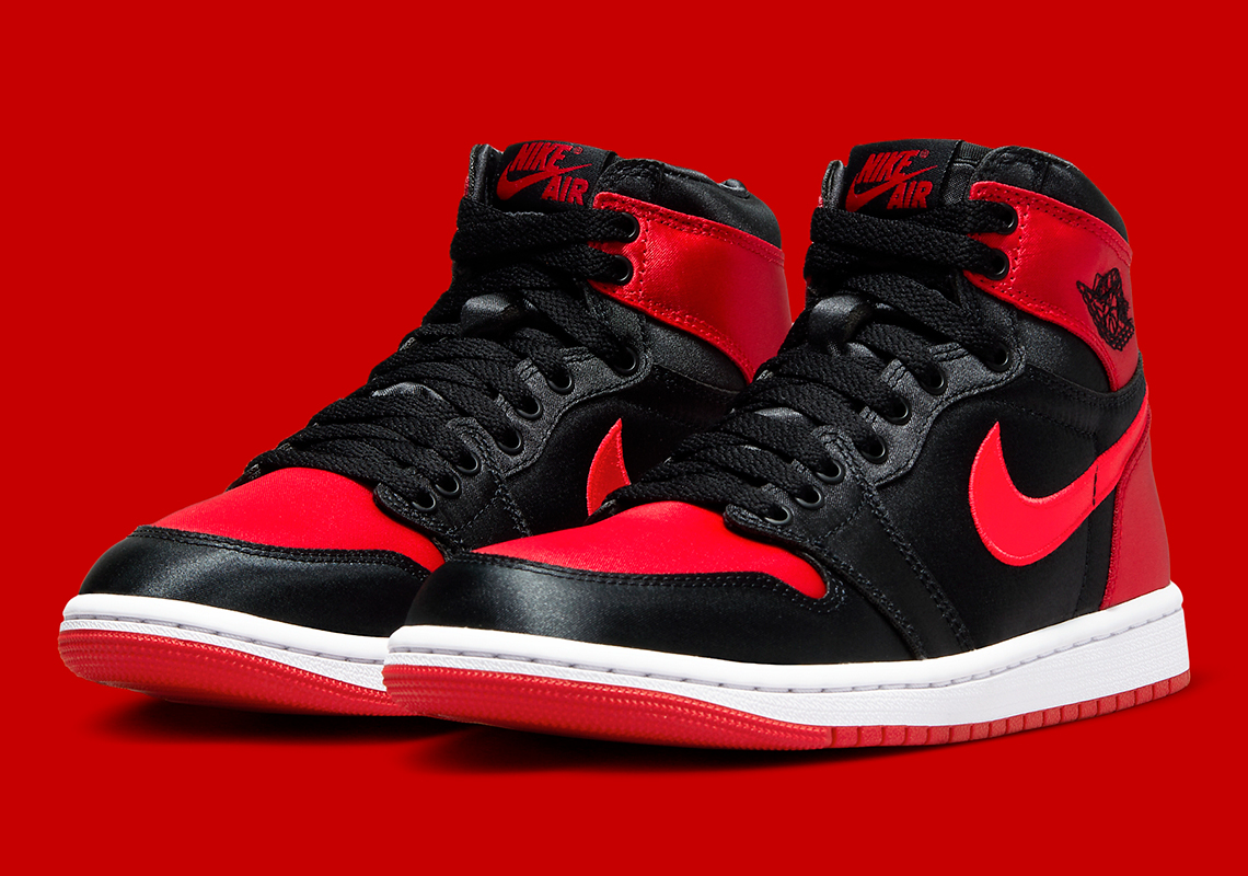 Air Jordan 1 'Satin Bred': Trở Lại với Phiên Bản Nữ và Trẻ Em - 1