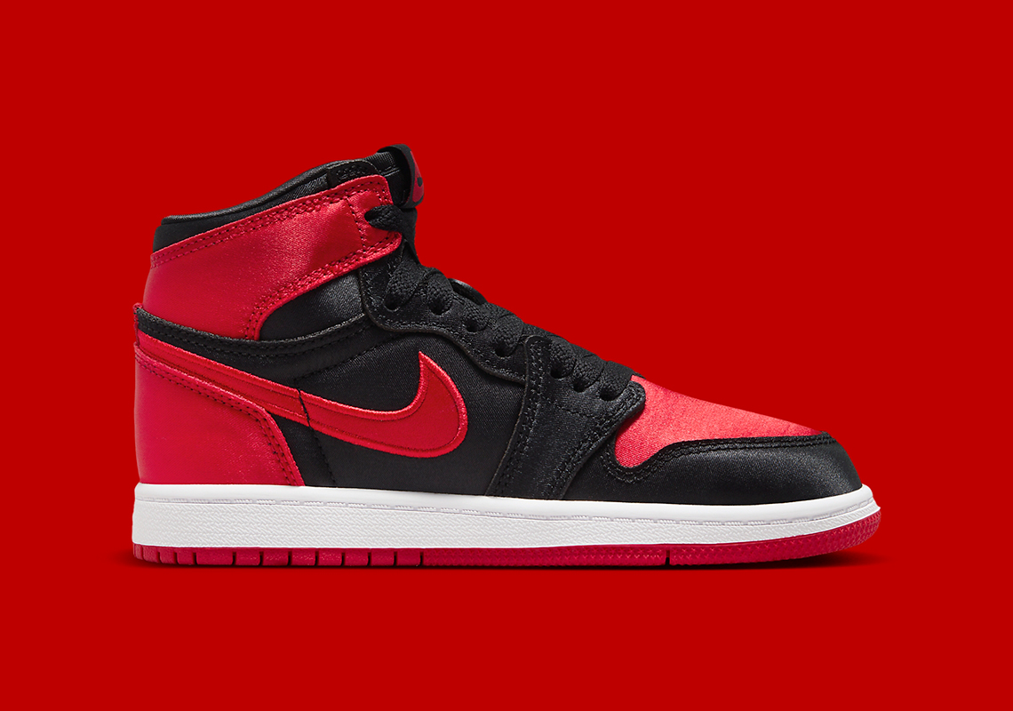 Air Jordan 1 'Satin Bred': Trở Lại với Phiên Bản Nữ và Trẻ Em - 11