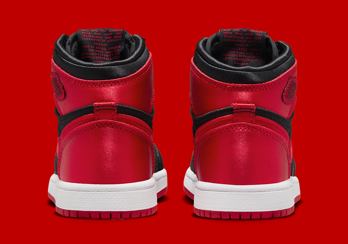 Air Jordan 1 'Satin Bred': Trở Lại với Phiên Bản Nữ và Trẻ Em - 13