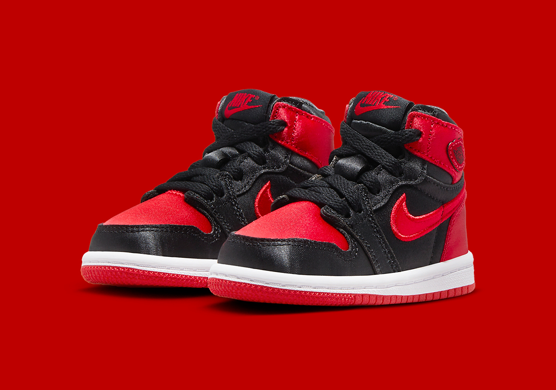 Air Jordan 1 'Satin Bred': Trở Lại với Phiên Bản Nữ và Trẻ Em - 17