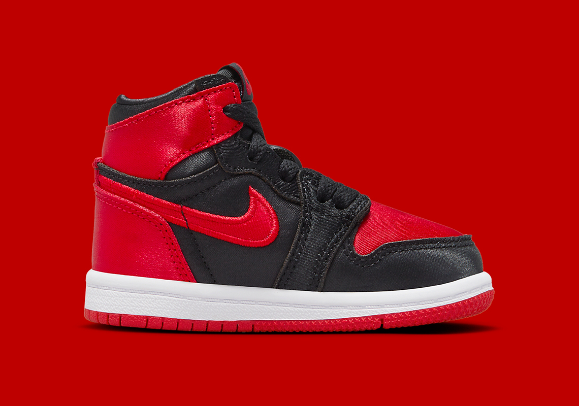 Air Jordan 1 'Satin Bred': Trở Lại với Phiên Bản Nữ và Trẻ Em - 19