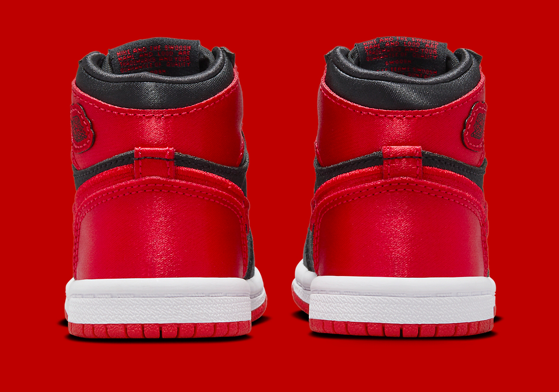Air Jordan 1 'Satin Bred': Trở Lại với Phiên Bản Nữ và Trẻ Em - 21