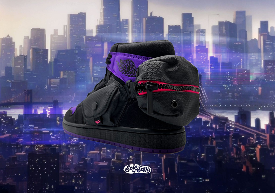 Air Jordan 1 Stash Utility Prowler: Phiên Bản Giới Hạn Cùng Với Spider-Man: Across the Spider-Verse - 3