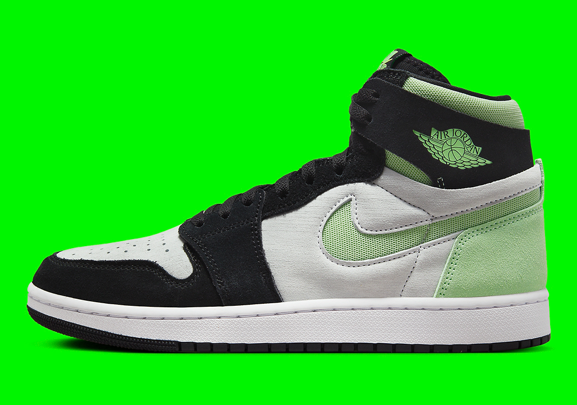 Air Jordan 1 Zoom CMFT 2: Phiên bản mới màu đen và xanh lý tưởng cho mùa thu đông - 2