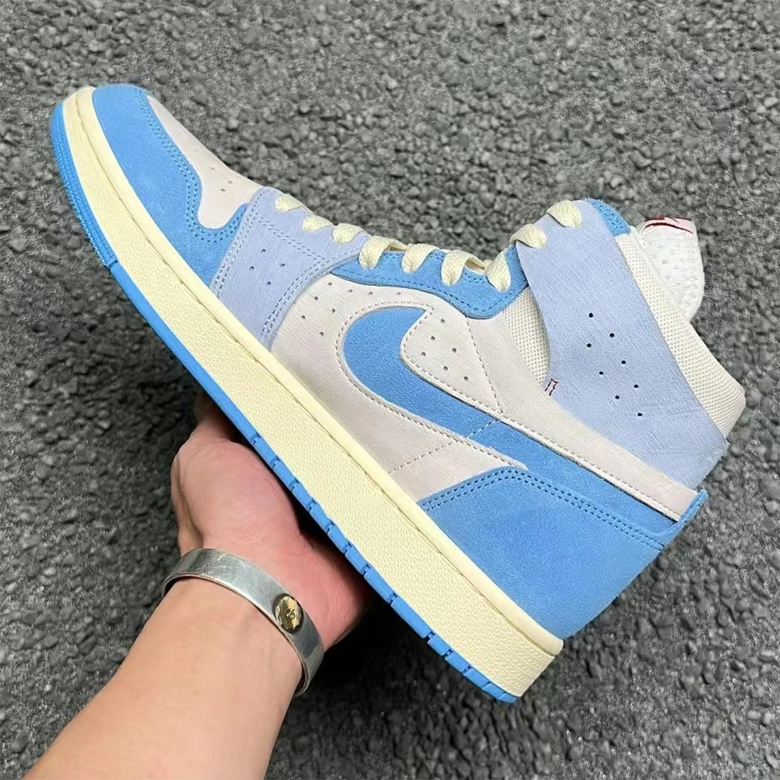 Air Jordan 1 zoom cmft 2 trở lại phần đệm mắt cá chân tiêu chuẩn - 3