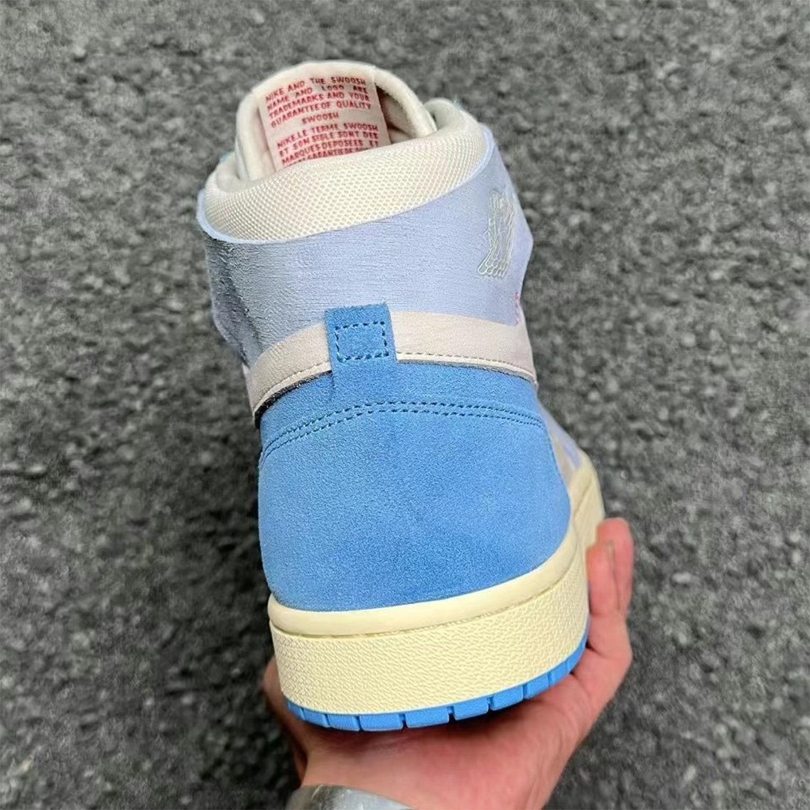 Air Jordan 1 zoom cmft 2 trở lại phần đệm mắt cá chân tiêu chuẩn - 4