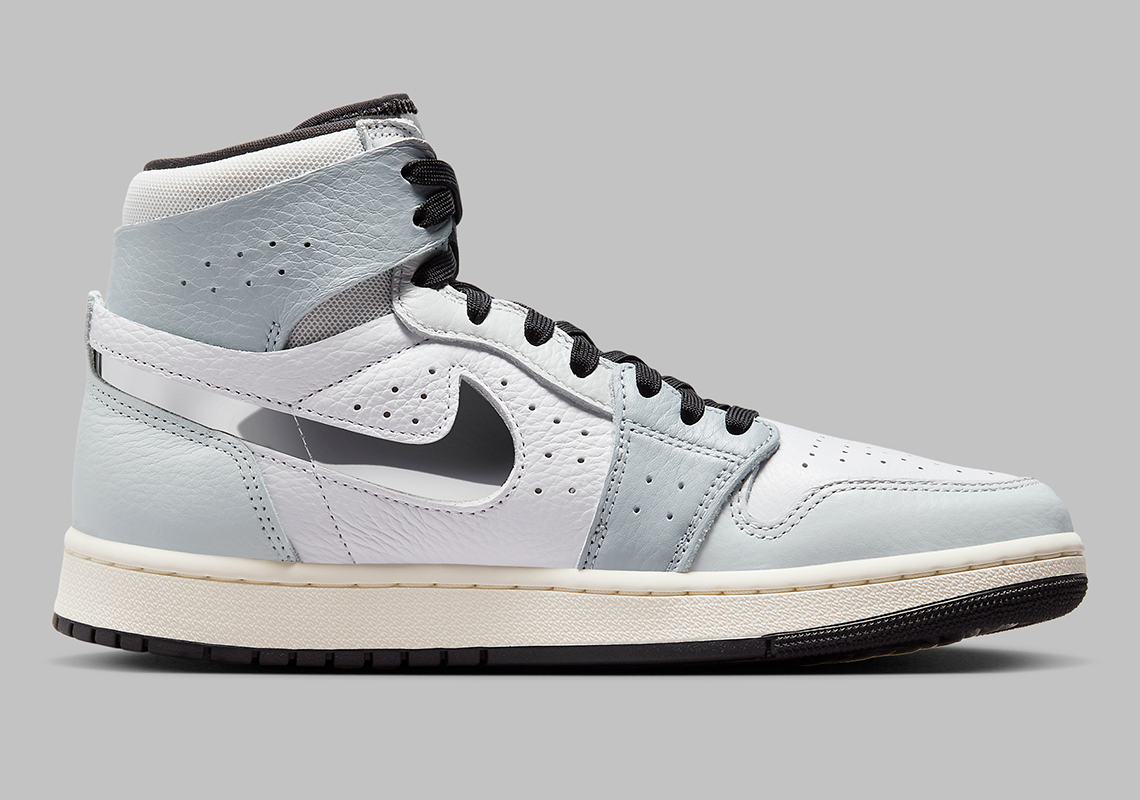 Air Jordan 1 Zoom CMFT 2 White/Grey: Sự kết hợp tinh tế của màu trắng và xám - 3