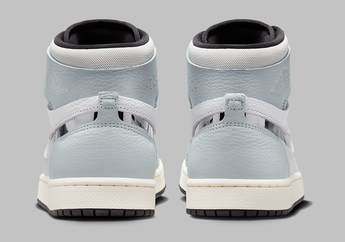 Air Jordan 1 Zoom CMFT 2 White/Grey: Sự kết hợp tinh tế của màu trắng và xám - 5