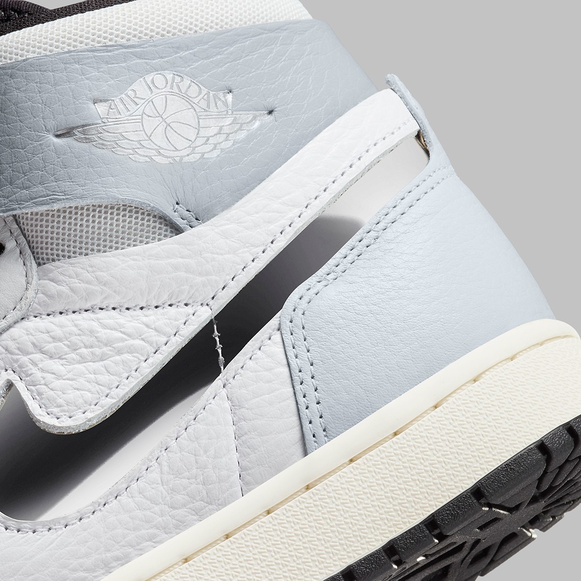 Air Jordan 1 Zoom CMFT 2 White/Grey: Sự kết hợp tinh tế của màu trắng và xám - 8
