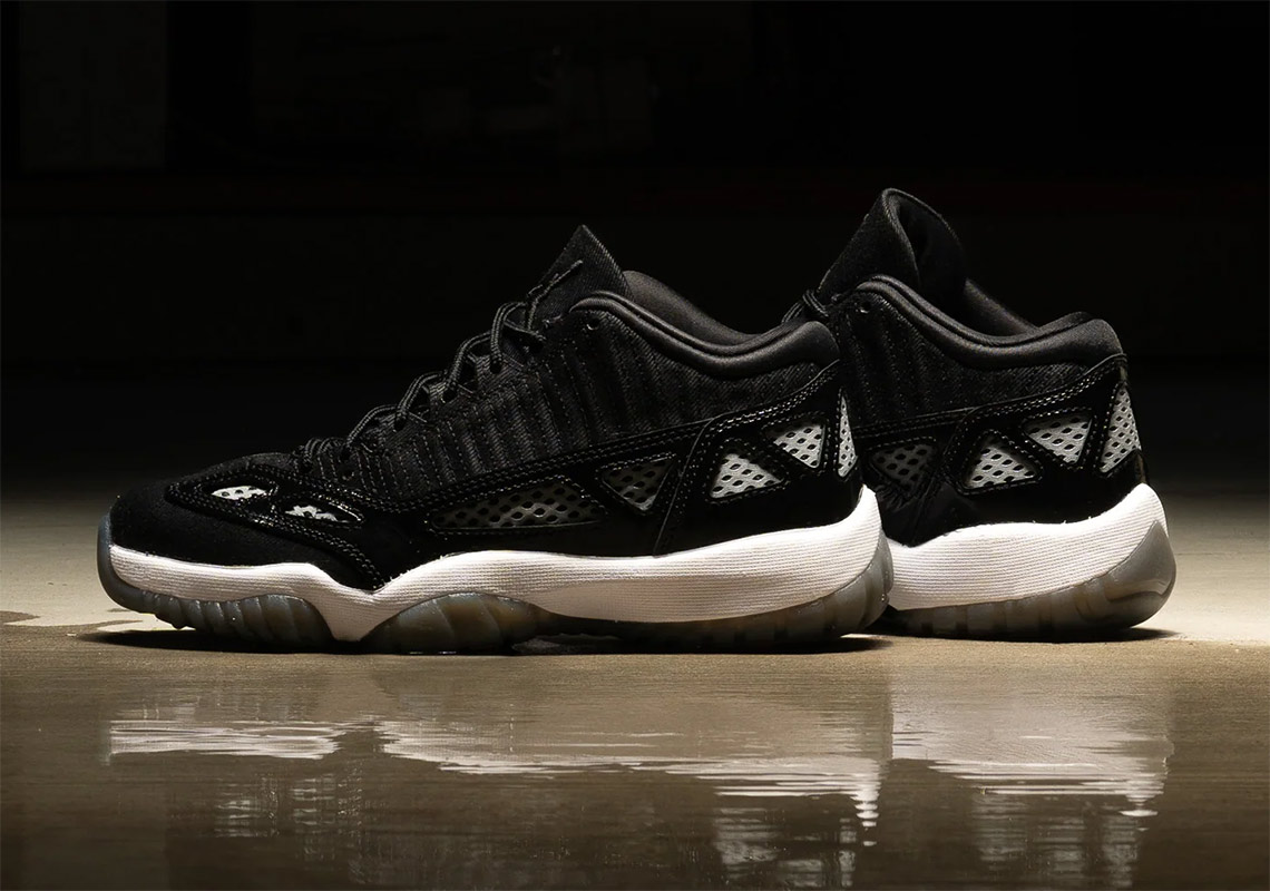 Air Jordan 11 IE Low: Bản Phát Hành Mới 'Black/White' Cho Năm 2023 - 1