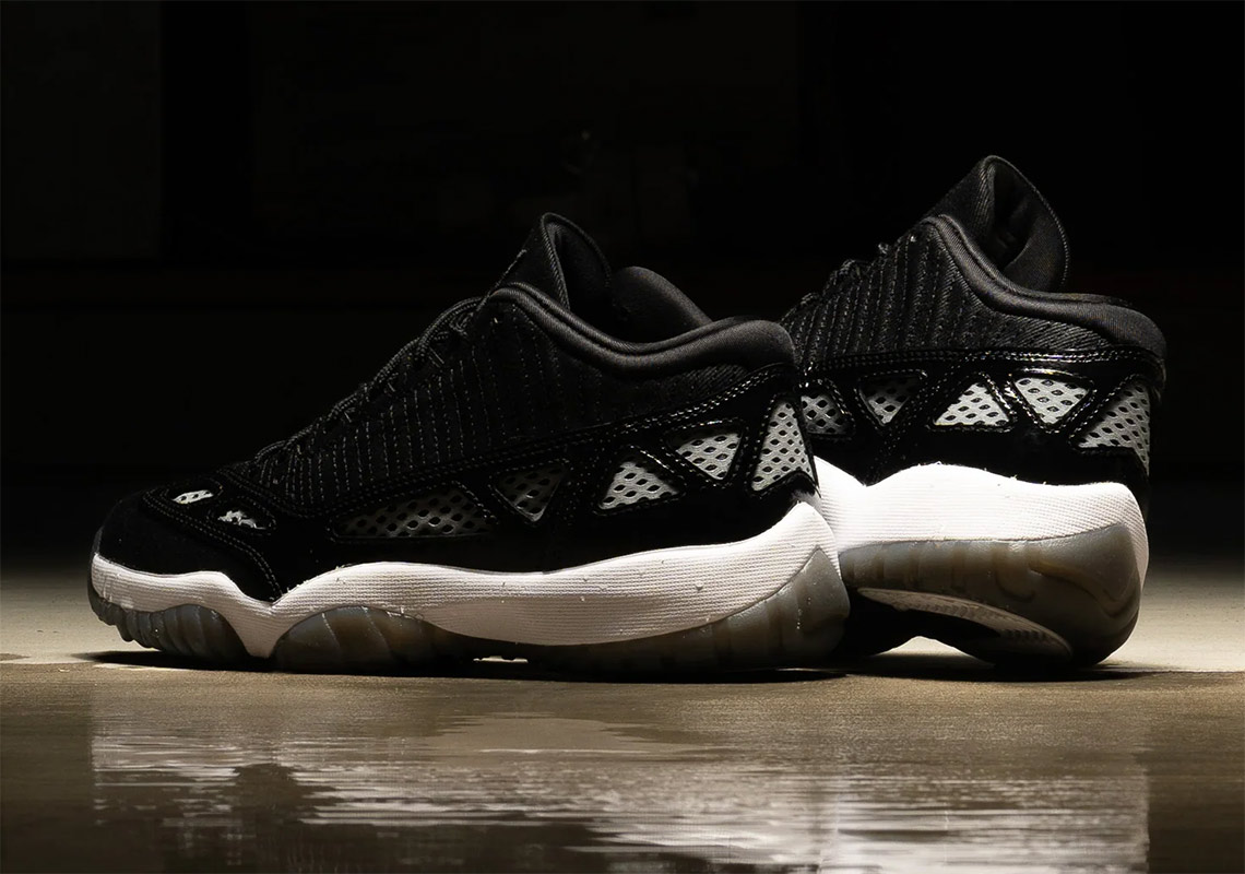 Air Jordan 11 IE Low: Bản Phát Hành Mới 'Black/White' Cho Năm 2023 - 2