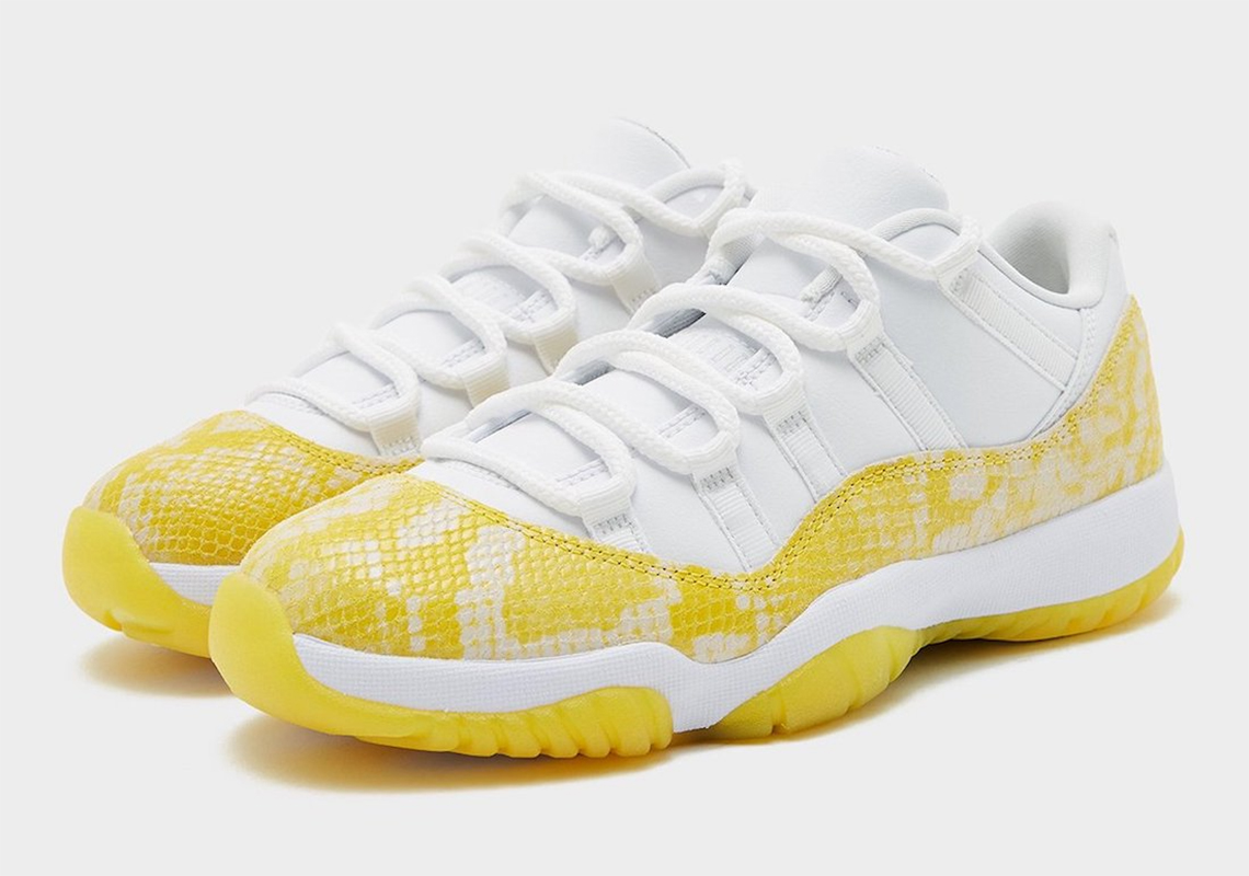 Air Jordan 11 Low Yellow Snakeskin dự kiến ​​sẽ ra mắt vào tháng 5/2023 - 1