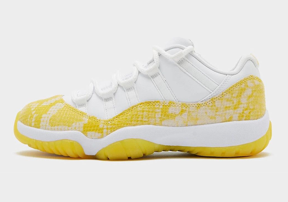 Air Jordan 11 Low Yellow Snakeskin dự kiến ​​sẽ ra mắt vào tháng 5/2023 - 2