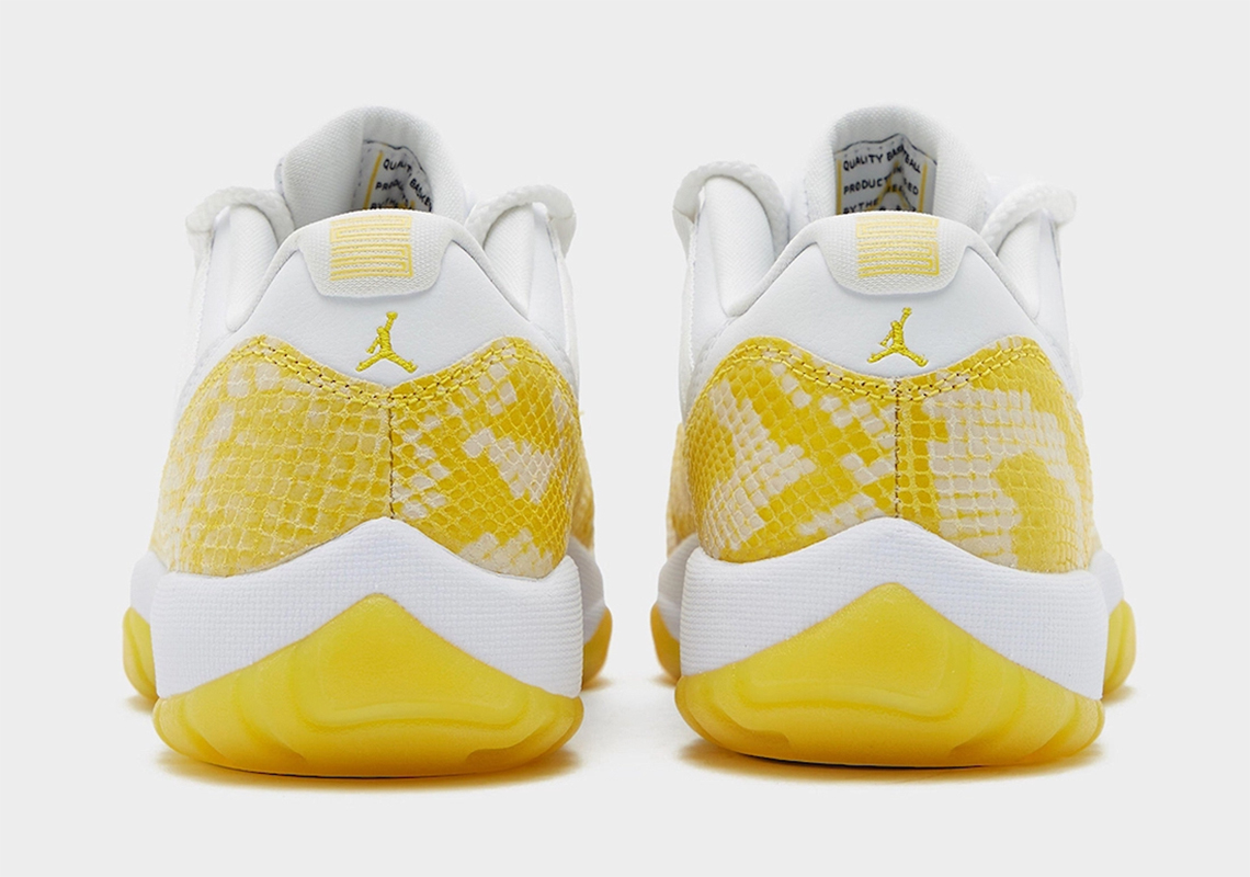 Air Jordan 11 Low Yellow Snakeskin dự kiến ​​sẽ ra mắt vào tháng 5/2023 - 4