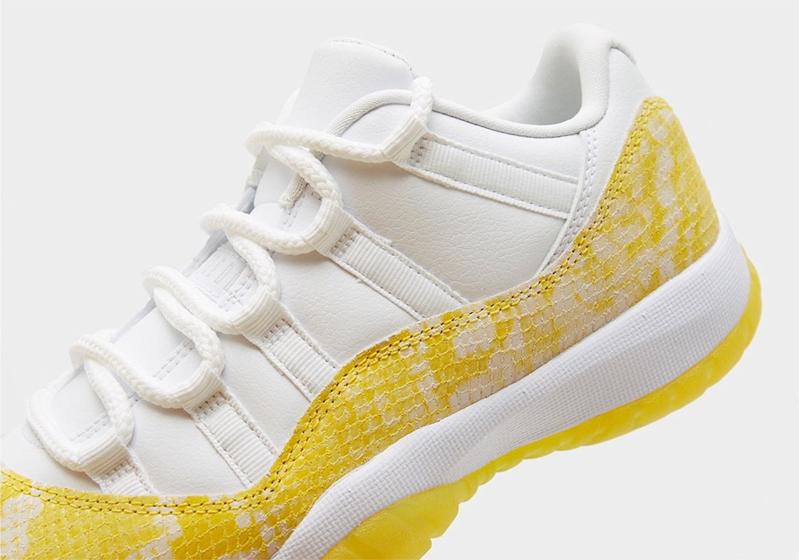 Air Jordan 11 Low Yellow Snakeskin dự kiến ​​sẽ ra mắt vào tháng 5/2023 - 6