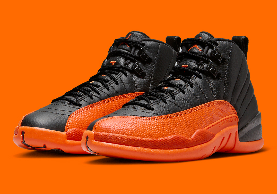 Air Jordan 12 'Black/Brilliant Orange': Sự phối màu táo bạo và lôi cuốn! - 1