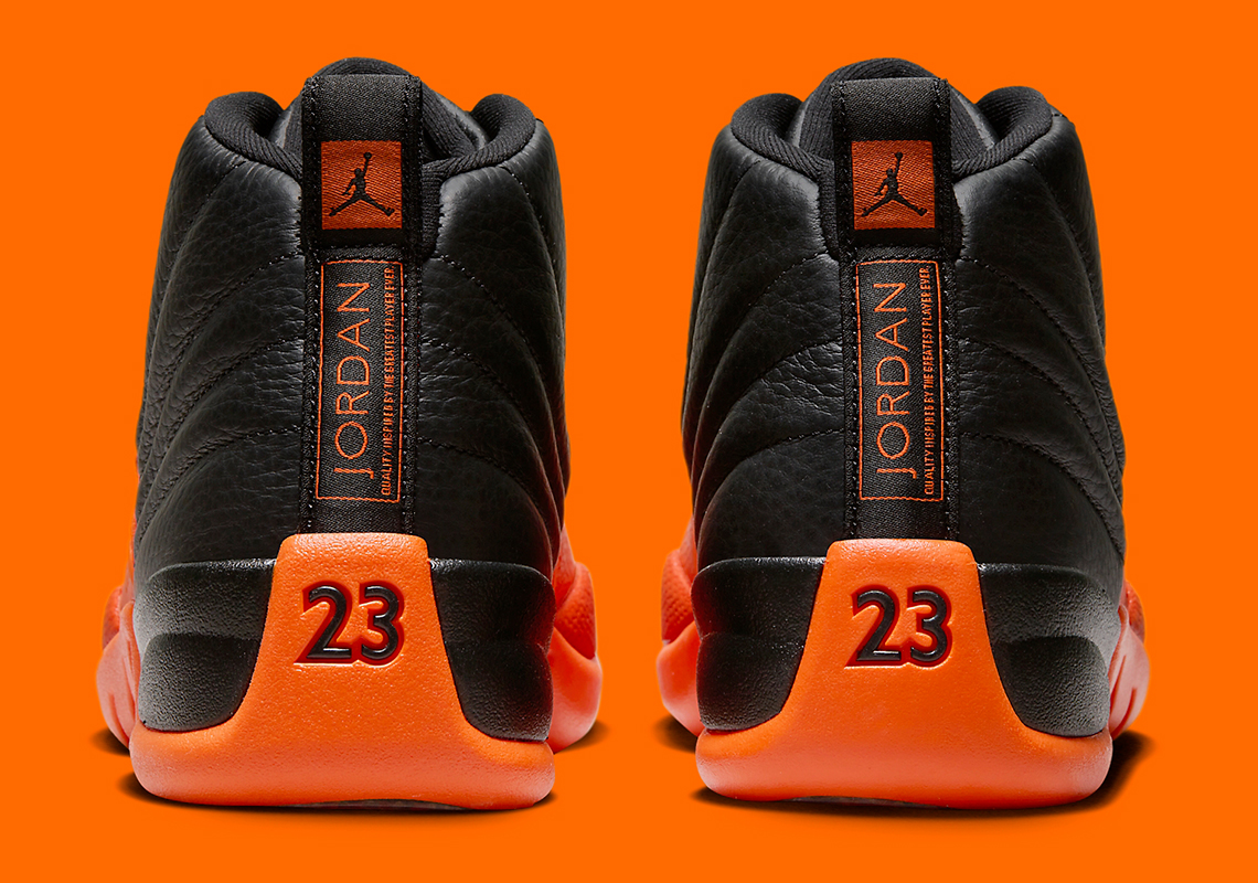 Air Jordan 12 'Black/Brilliant Orange': Sự phối màu táo bạo và lôi cuốn! - 5