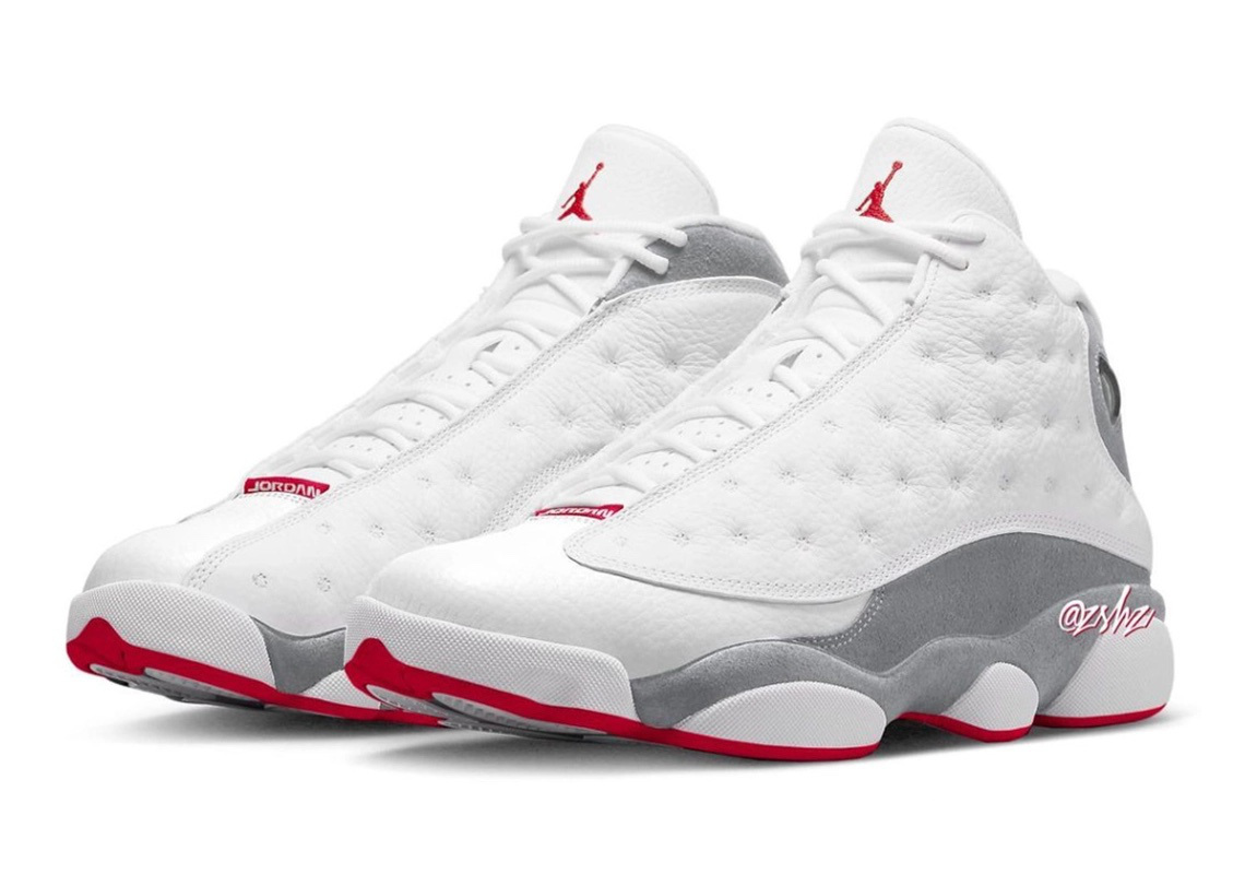 Air Jordan 13 pha trộn màu Wolf Grey và Red cho năm 2023 - 1