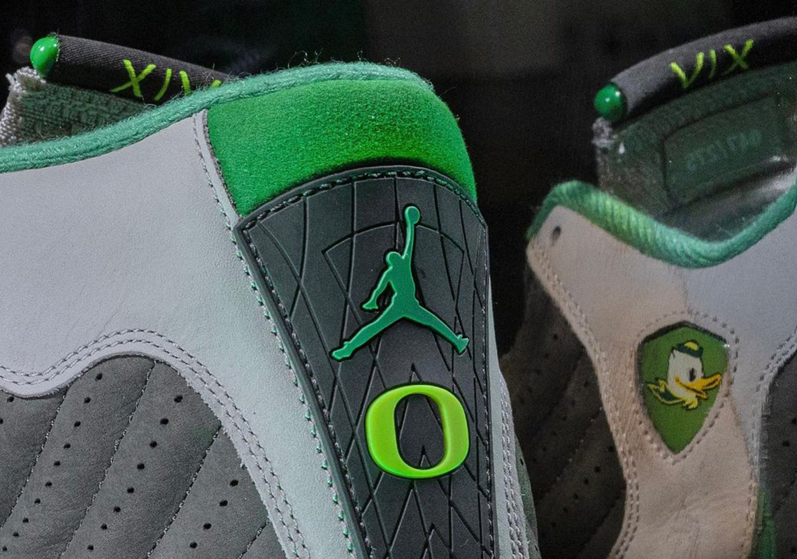 Air Jordan 14 Oregon Ducks PE bị giới hạn chỉ có 275 đôi - 5