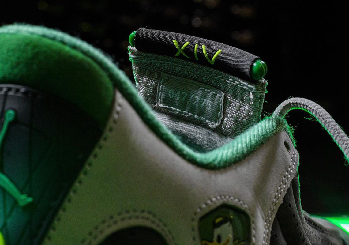 Air Jordan 14 Oregon Ducks PE bị giới hạn chỉ có 275 đôi - 6