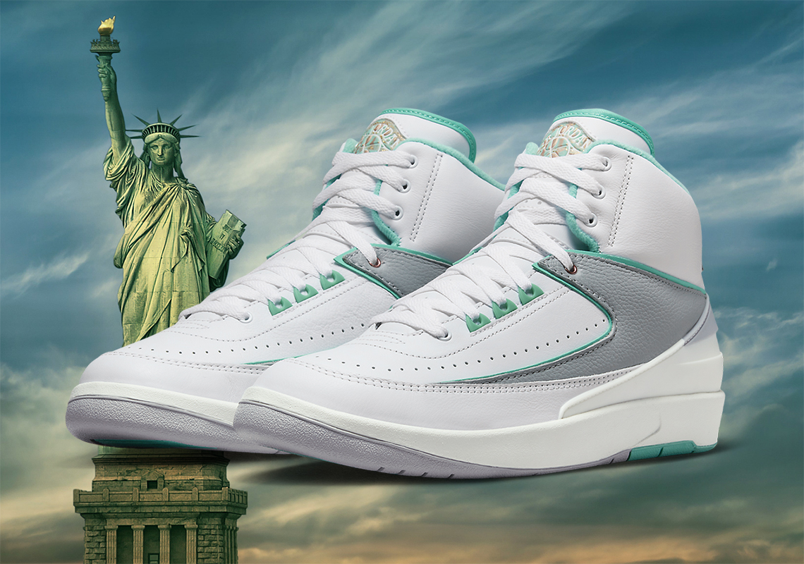 Air Jordan 2 Crystal Mint: Đậm Chất NYC, Bản Phát Hành Kỷ Niệm Đáng Chú Ý! - 1