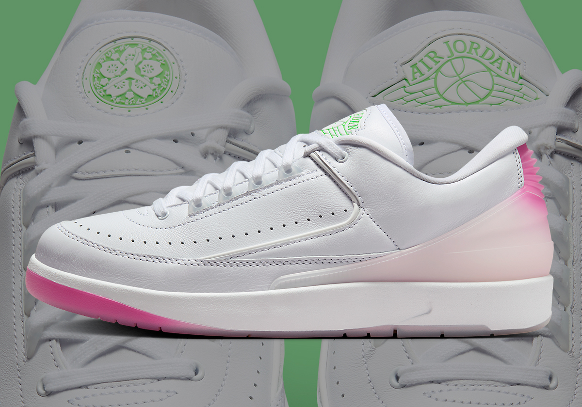 Air Jordan 2 Low 'Cherry Blossom': Sắc Hồng Dịu Dàng Cho Mùa Xuân! - 1