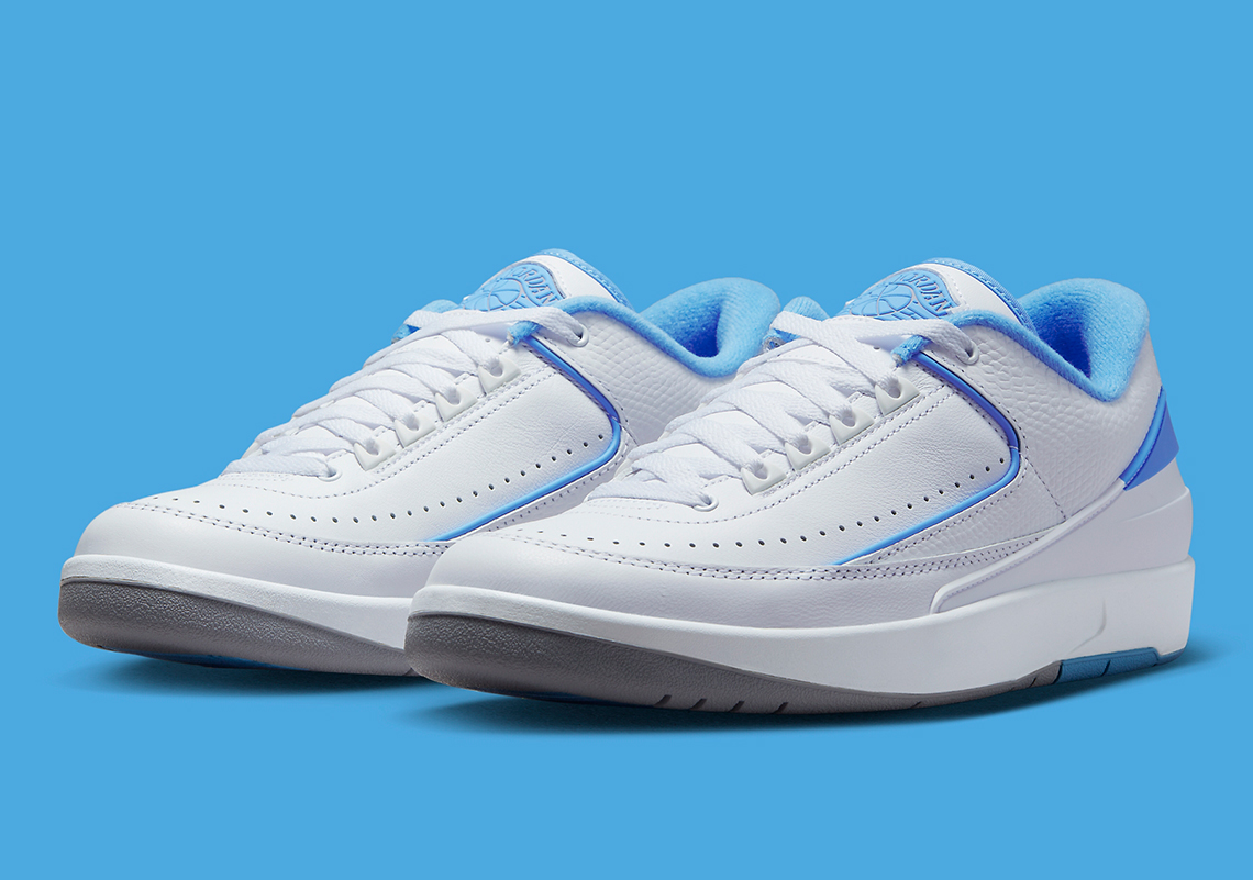 Air Jordan 2 Low 'UNC': Màu Xanh Nhớ Đến Đội Bóng UNC - 1