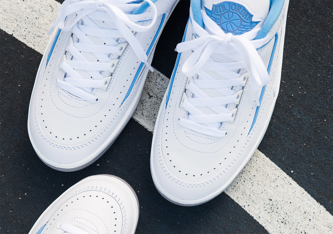 Air Jordan 2 Low White/University Blue (UNC) - Sự trở lại đầy hứa hẹn - 4
