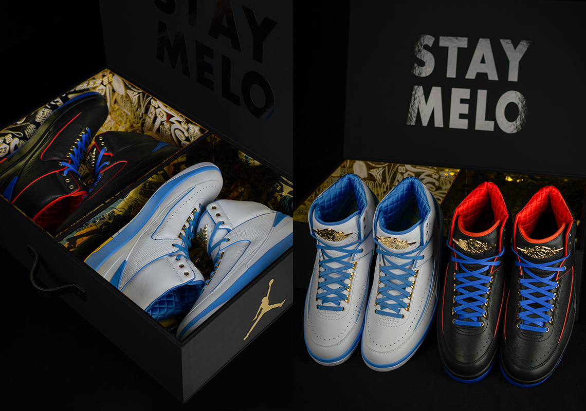 Air Jordan 2 Melo: Bộ sưu tập đặc biệt kỷ niệm sự nghiệp của Carmelo Anthony! - 1