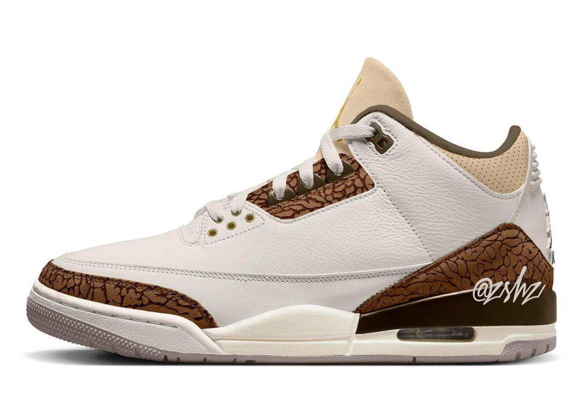 Air Jordan 3 Palomino: Màu sắc đất đỏ mới cho dòng giày thể thao này - 1