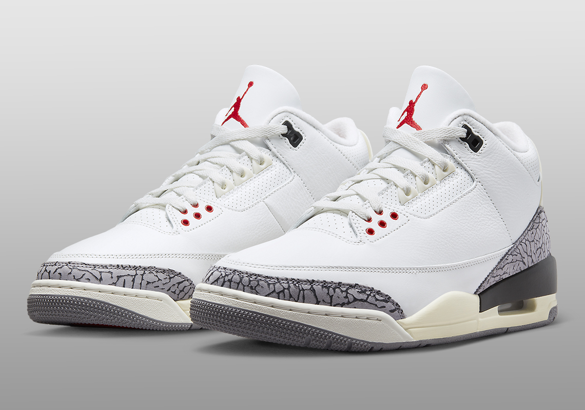 Air Jordan 3 White Cement Reimagined và Air Jordan 5 UNC tái phát hành trên Nike SNKRS - 1