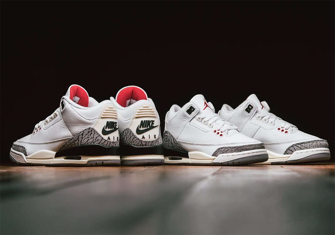 Air Jordan 3 White Cement trở lại với phong cách cổ điển - 3