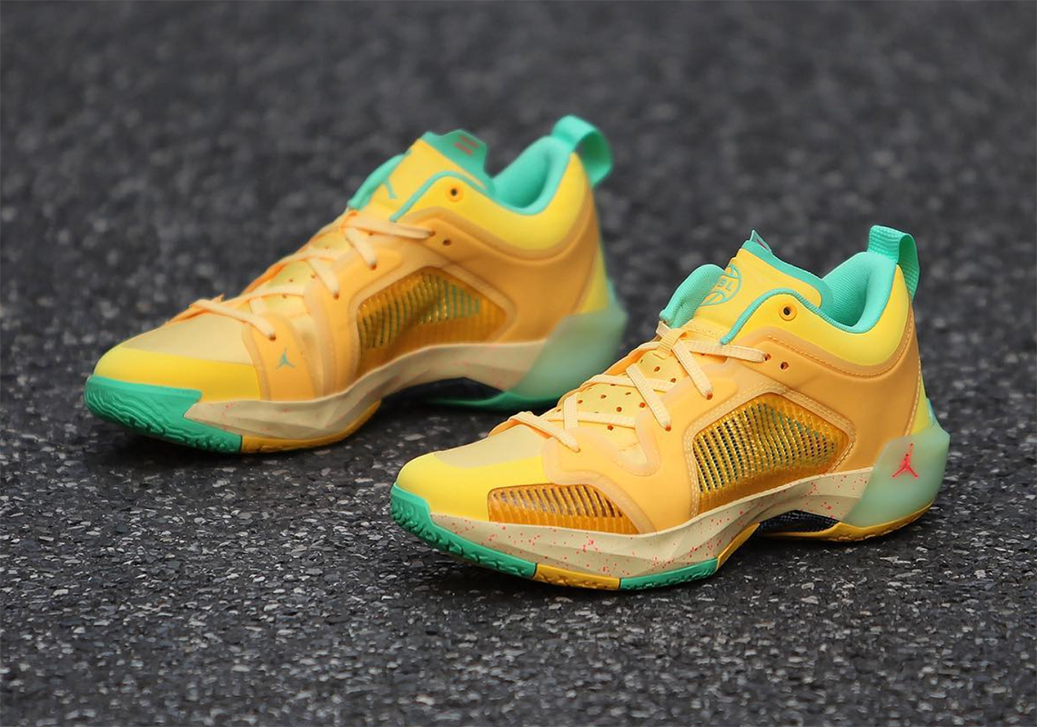 Air Jordan 37 Low EYBL: Phiên bản đặc biệt với gam màu chàm tươi sáng cho Nike EYBL Peach Jam Championship! - 12