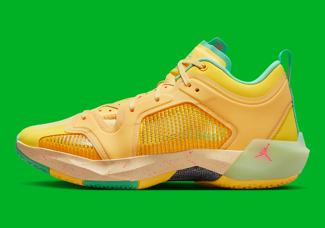 Air Jordan 37 Low EYBL: Phiên bản đặc biệt với gam màu chàm tươi sáng cho Nike EYBL Peach Jam Championship! - 2