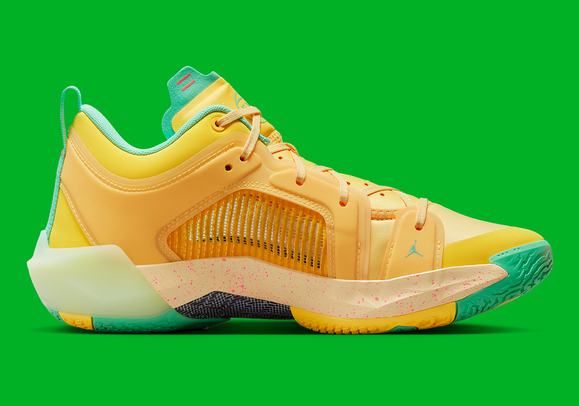 Air Jordan 37 Low EYBL: Phiên bản đặc biệt với gam màu chàm tươi sáng cho Nike EYBL Peach Jam Championship! - 3