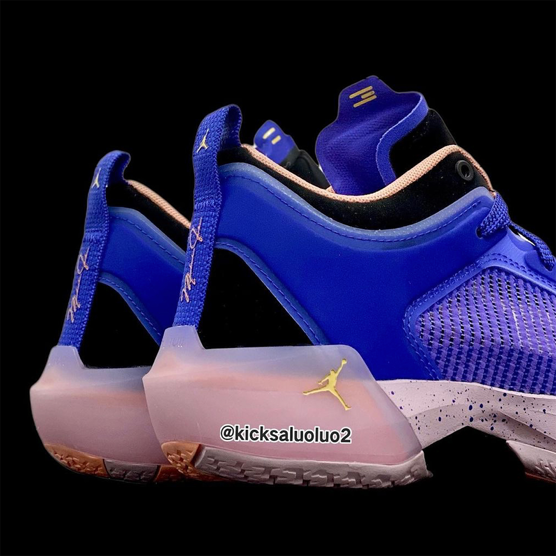 Air Jordan 37 Low xuất hiện trong màu xanh da trời và màu cam Bắc Cực - 4