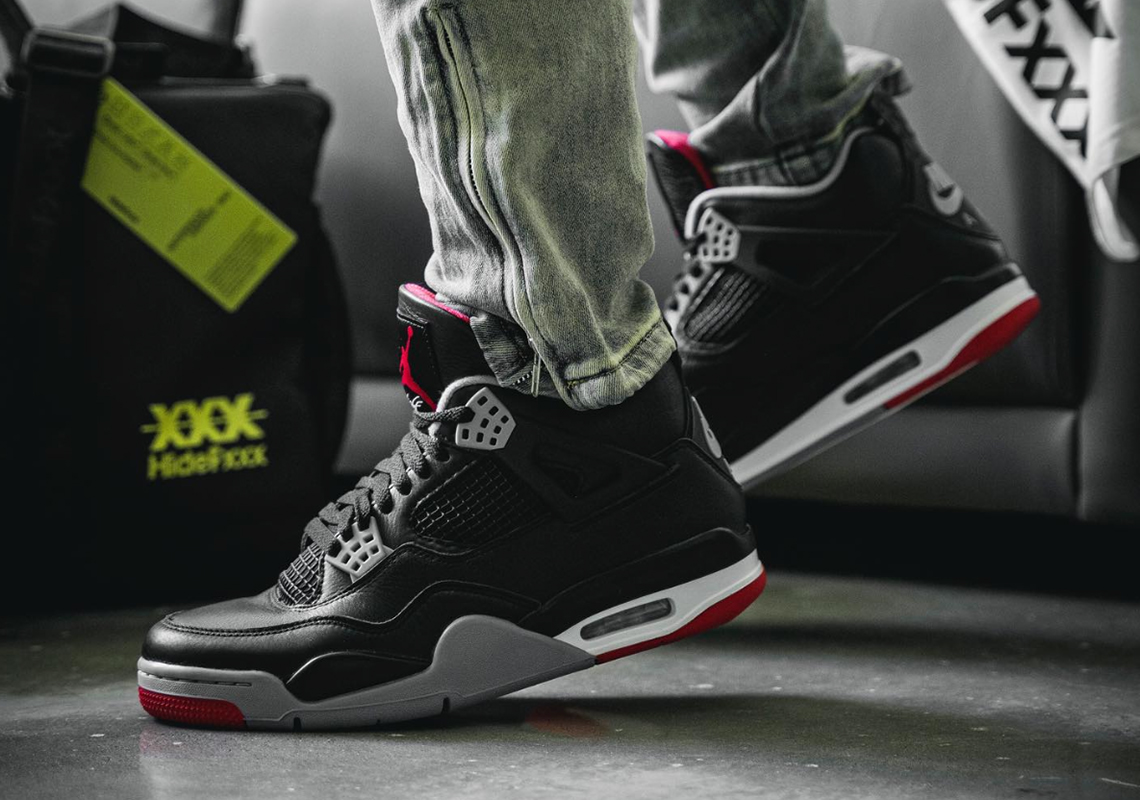 Air Jordan 4 'Bred Reimagined' 2023: Thiết Kế Độc Đáo và Hấp Dẫn - 3
