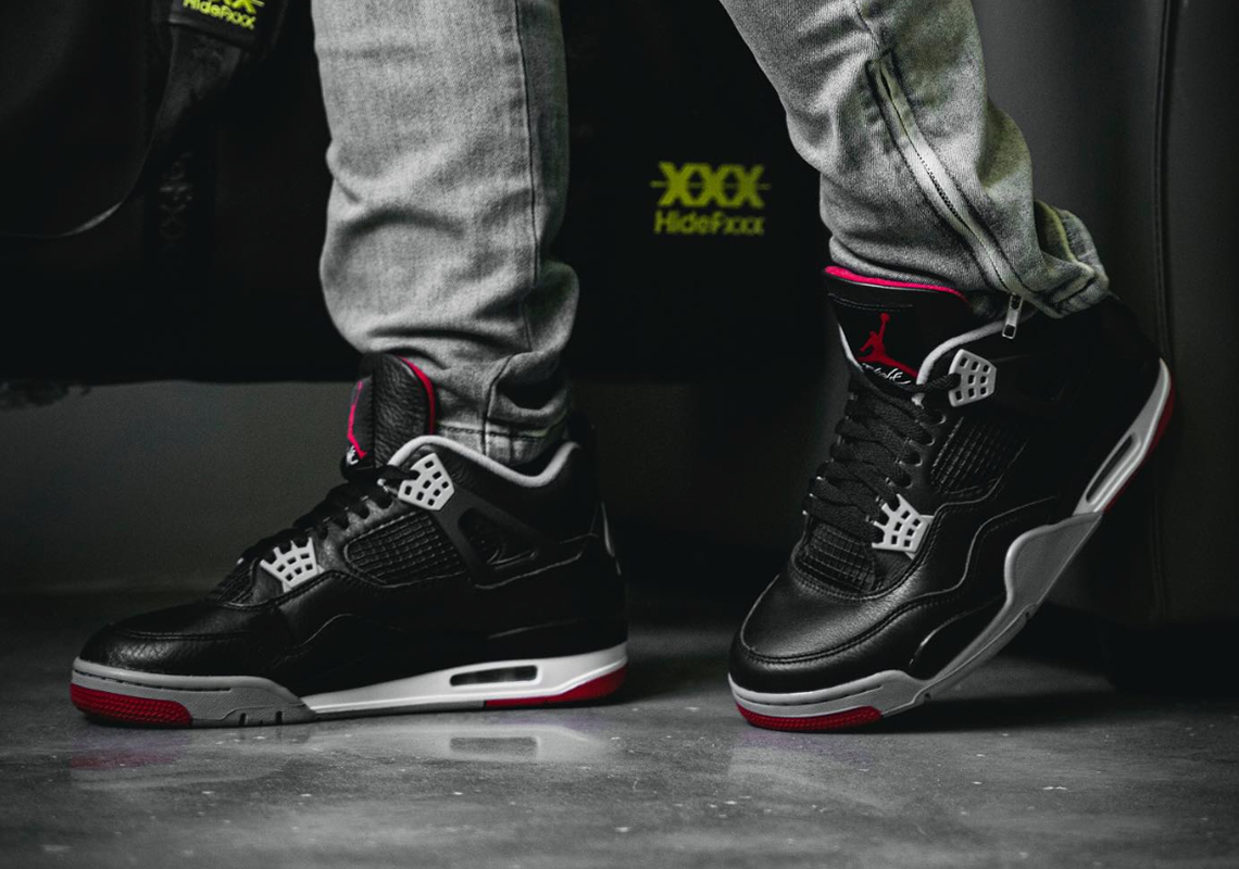 Air Jordan 4 'Bred Reimagined' 2023: Thiết Kế Độc Đáo và Hấp Dẫn - 4