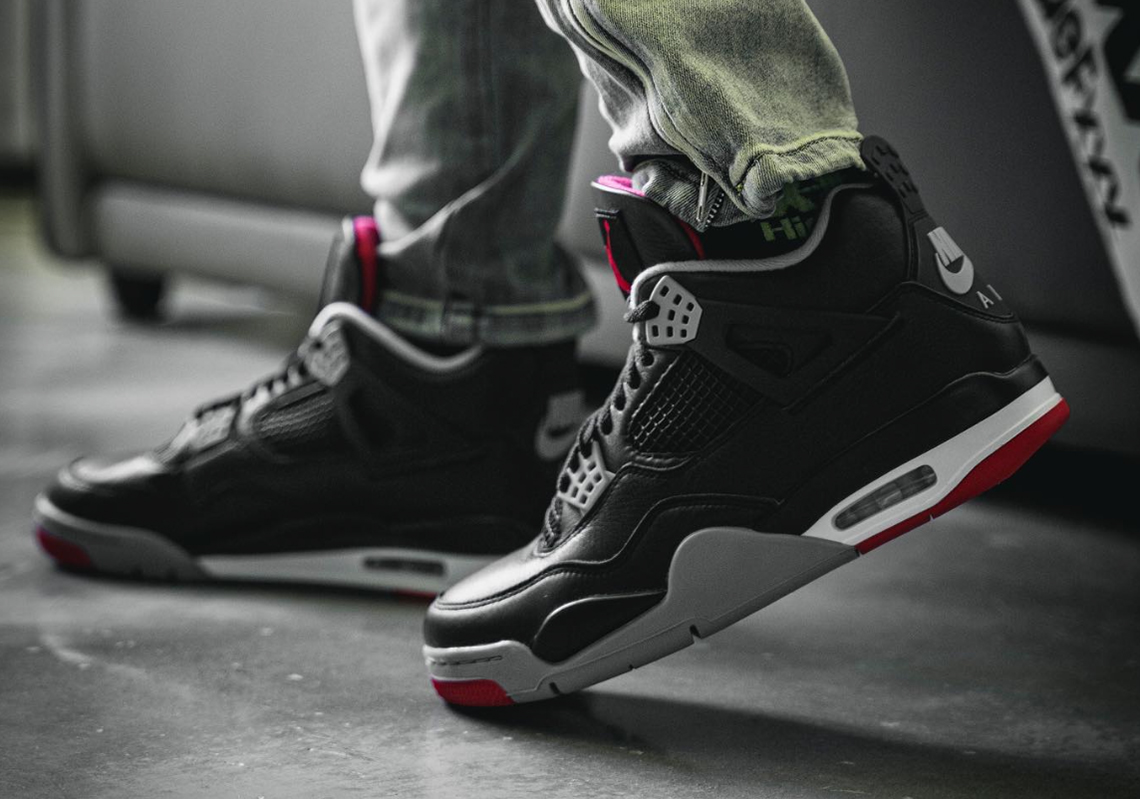 Air Jordan 4 'Bred Reimagined' 2023: Thiết Kế Độc Đáo và Hấp Dẫn - 7