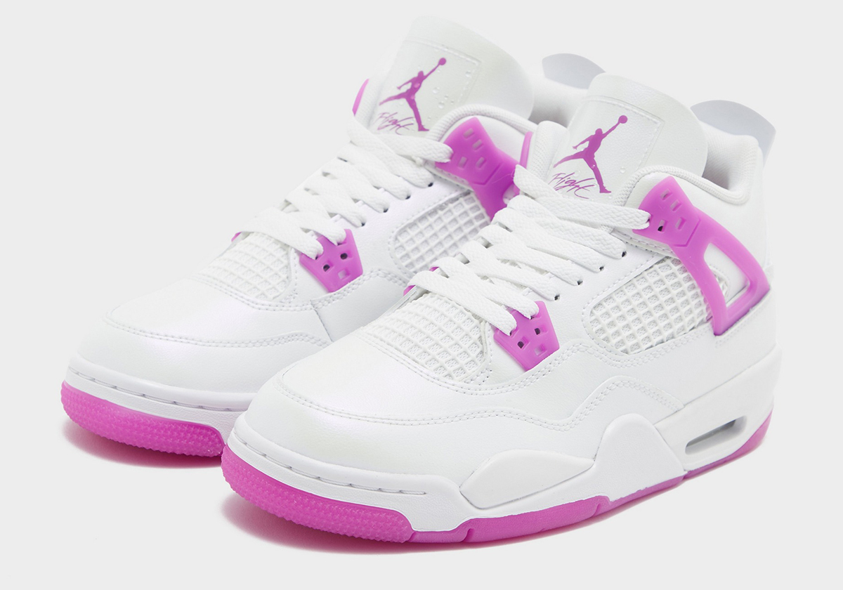 Air Jordan 4 'Hyper Violet': Sắc Tím Rực Rỡ Cho Bé! - 2