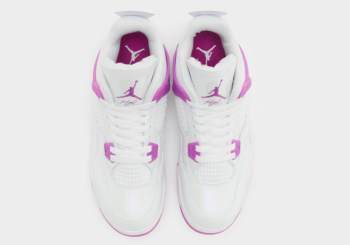 Air Jordan 4 'Hyper Violet': Sắc Tím Rực Rỡ Cho Bé! - 3