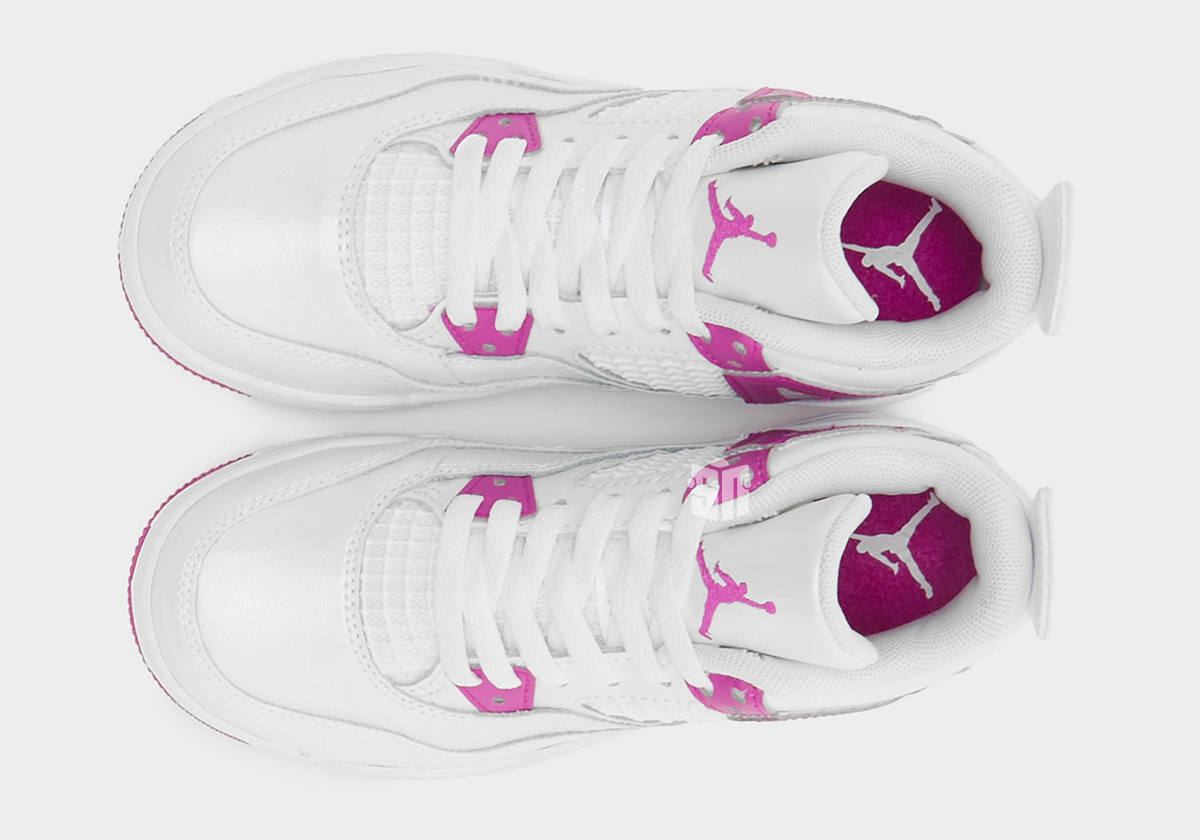 Air Jordan 4 'Hyper Violet': Sắc Tím Rực Rỡ Cho Bé! - 8