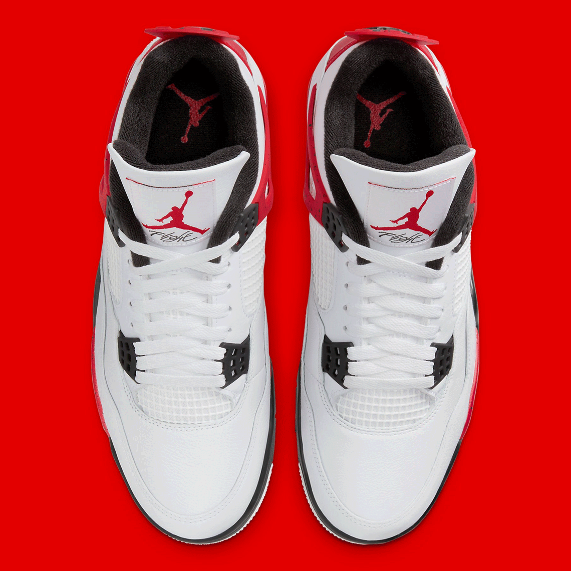 Air Jordan 4 Red Cement - Ra mắt bất ngờ trên Nike SNKRS! Xem hình ảnh chính thức trước khi lên kệ ngày 9 tháng 9! - 4