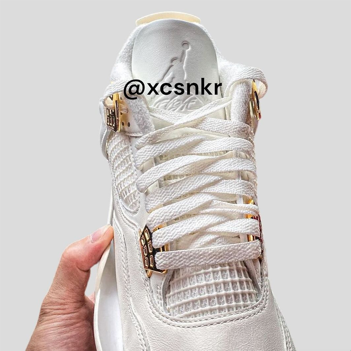 Air Jordan 4 Sail 2024: Sự kết hợp màu sắc độc đáo sắp ra mắt! - 3